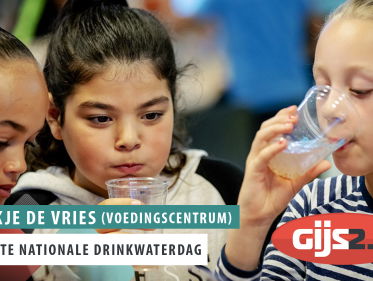 Een lesje kraanwater door het Voedingscentrum