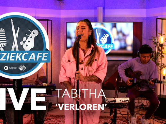 Tabitha - 'Verloren' live bij Muziekcafé