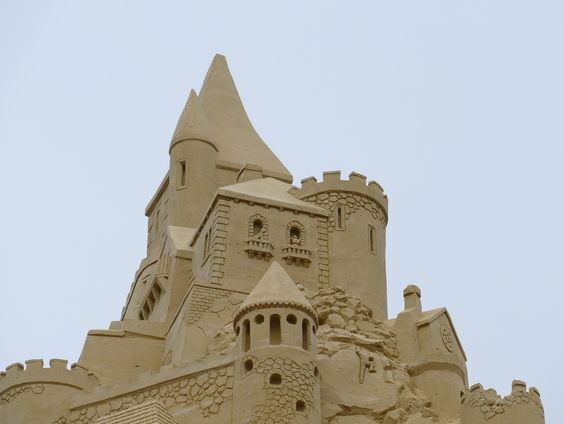 Marcel van EK zandsculpturen geeft ultieme zandkasteel-bouw-tip