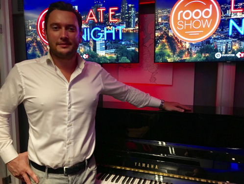 Tino Martin live in de Roodshow