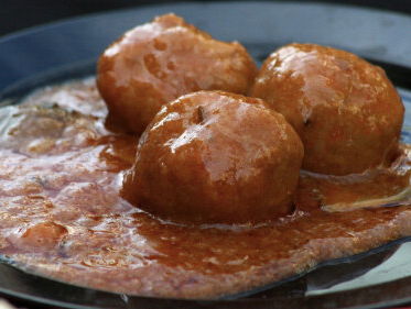 Oma An Hendriks is hoofd gehaktbal in de Kookgoot