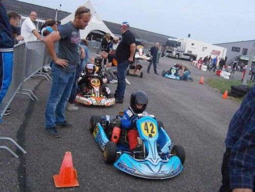Jens Treur is 8 jaar en rijdt gemiddeld 110 km per uur!