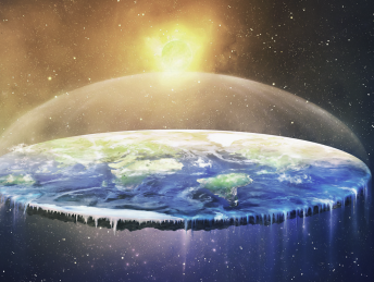 Journalist Ryan Claus was bij een Flat Earth conferentie