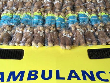 De troostberen van de Ambulancedienst Zuid Holland Zuid zijn op! Help!