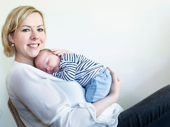 Nynke de Jong is dankbaar voor de gezondheid van haar kinderen