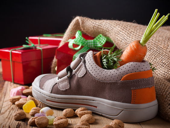 Wat zit er in de schoen van de jongste luisteraars?