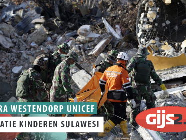 Laura Westendorp (Unicef) situatie kinderen sulawesi