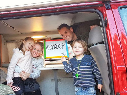 Sonja gaat vandaag met haar gezin op pannenkoeken-tour