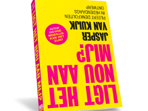 Jasper van Kuijk schreef 'Ligt het nou aan mij?'