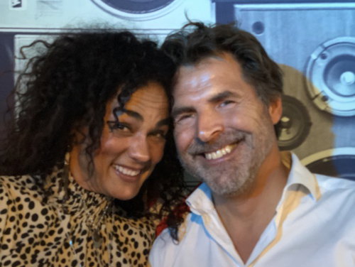 Chimène van Oosterhout te gast