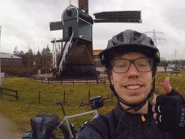 Bas gaat op de fiets naar China!