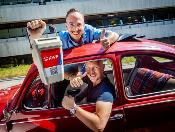 Jan-Willem en Jeroen maken eerste collecte locatie voor Wout & Frank bekend