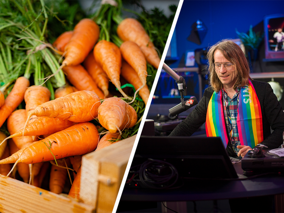 Jan-Willem en Jeroen verrassen Giel met opvallende 'bittergarnituur' voor zijn verjaardag