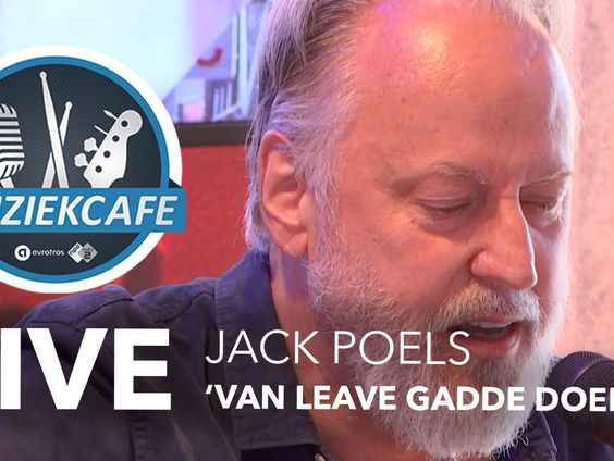 Jack Poels - 'Van Leave Gadde Doed' live bij Muziekcafé
