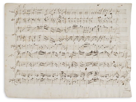 Mozart gaat onder de hamer in Parijs!