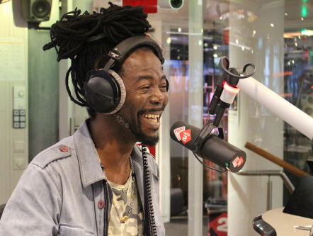 Kenny B in de studio!