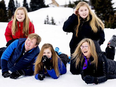 Fotosessie Koninklijke Familie in Lech