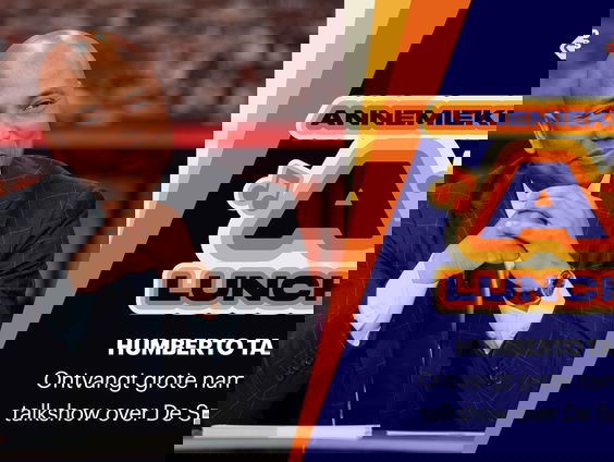 Humberto Tan ontvangt grote namen in talkshow over De Spelen