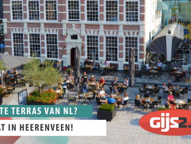 Het beste terras van NL staat in Heerenveen!