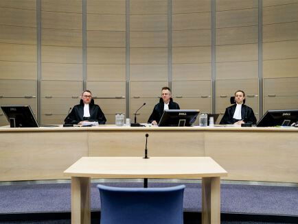 Mick van Wely was bij de rechtszaak van de 'Stuntbende'