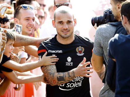 Wesley Sneijder naar de Côte d'Azur!