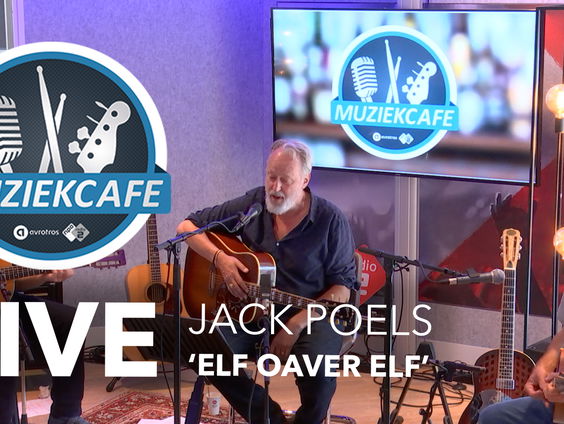 Jack Poels - 'Elf Oaver Elf' live bij Muziekcafé