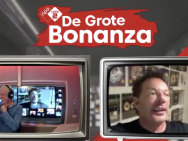 Caroline Brouwer vraagt Gerard Joling de kleren van het lijf