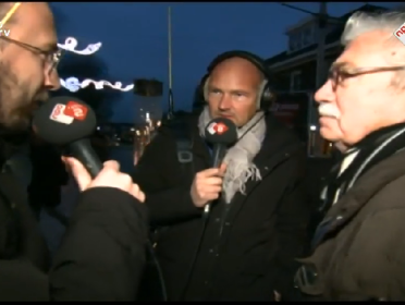 Wouter en Frank zijn met de stembus in Raalte