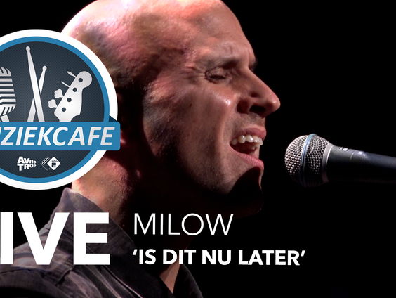 Milow - 'Is Dit Nu Later' live bij Muziekcafé