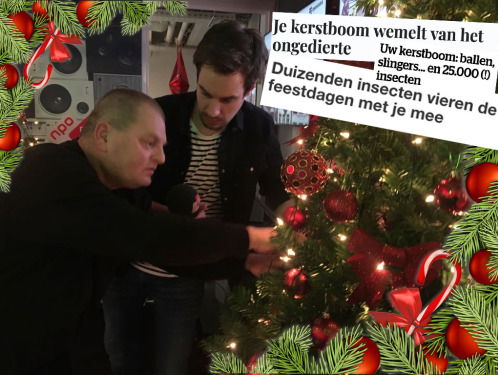 Bestrijdingsdienst in de studio!
