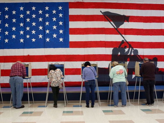 Angstige stemming bij verkiezingen VS