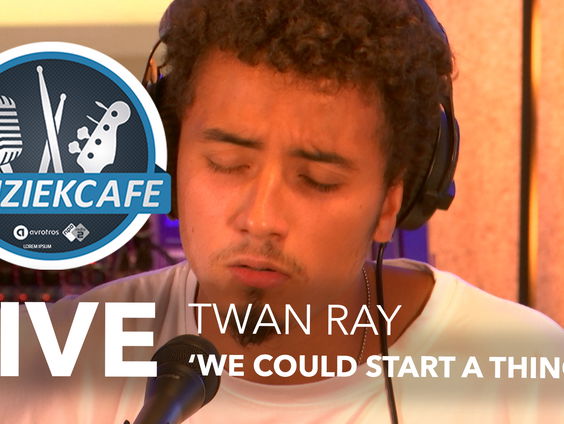 Twan Ray - 'We Could Start A Thing' live bij Muziekcafé