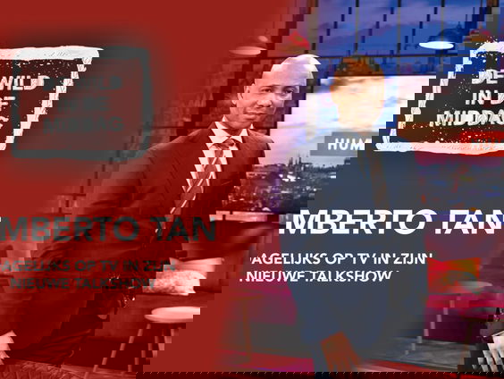 Humberto Tan is weer dagelijks op tv met zijn nieuwe talkshow!