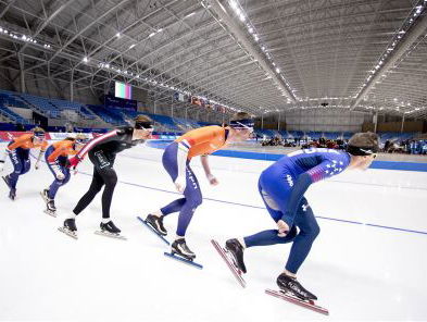 Een echte schaatsfan reist af naar Zuid-Korea!