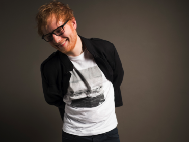 Ed Sheeran scoort voor roodharigen