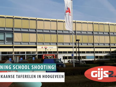 School in Hoogeveen oefent voor een schoolshooting