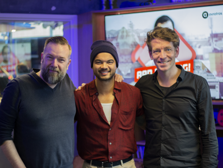 Guy Sebastian in de studio!