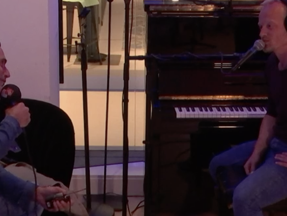 Leo Blokhuis in gesprek met Diederik Nomden (van The Analogues)