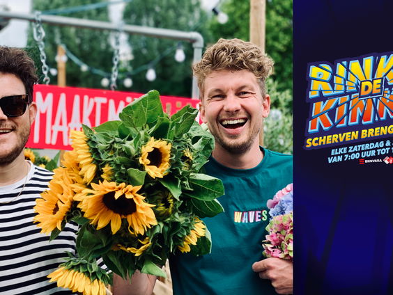 Breda Maakt Mij Blij brengt bloemen naar agenten en zorgmedewerkers