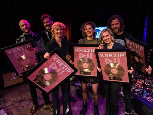 Het nieuwe album van Krezip is binnen één week goud!