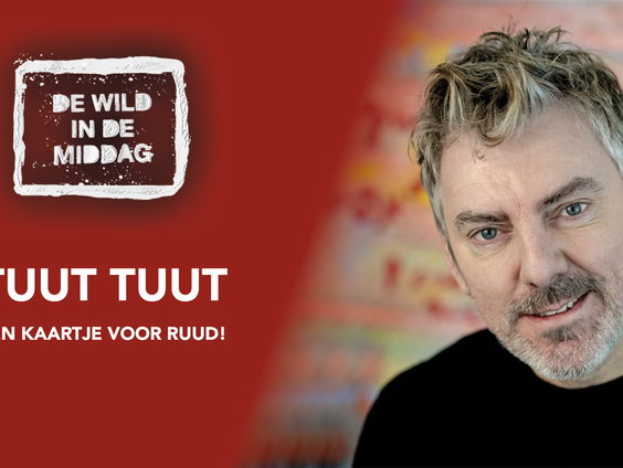 Tuut tuut tuut: Een kaartje voor Ruud!