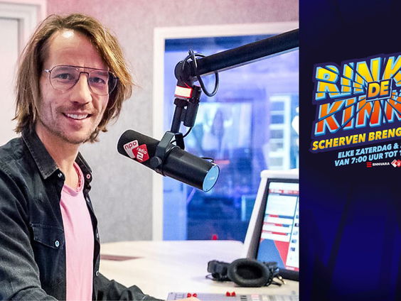 Giel Beelen presenteert RINKELDEKINKEL door stemproblemen Jeroen van Inkel