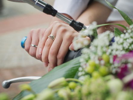 Trouwringen van telefoons