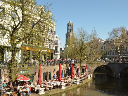 Grachtvissen in Utrecht