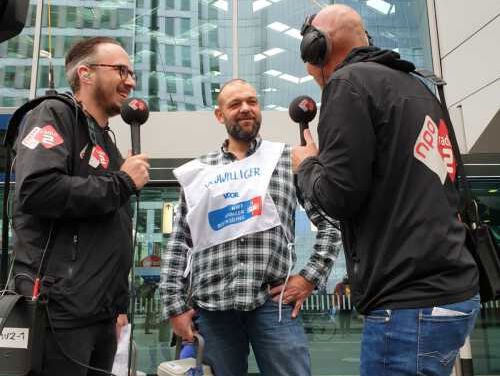 KWF vrijwilliger Martijn gaat niet langs deuren, de deuren komen naar hem toe