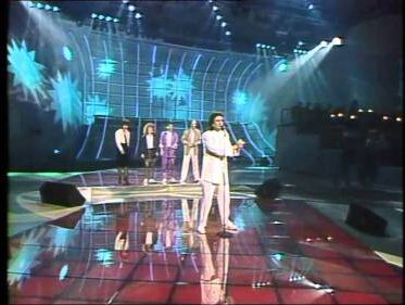 De val van de muur op het Songfestival