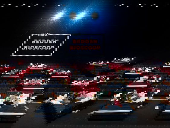 Joep Verbunt bedacht de allereerste 'Beddenbioscoop'!