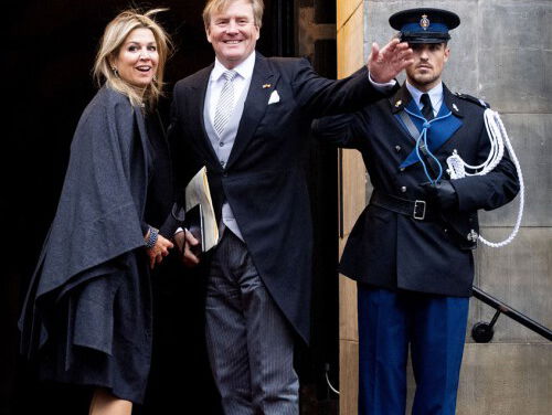 Gea en Roos mogen op nieuwjaarsvisite bij de koning