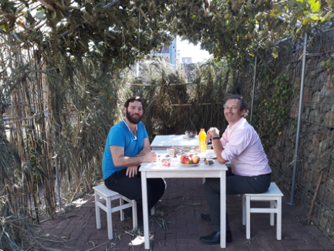 Christenen vieren Loofhuttenfeest