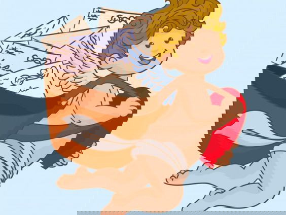 Een liefdesbriefje omdat ik van je hou